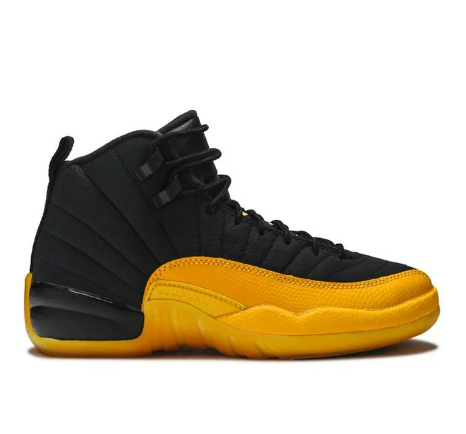 Black and Yellow Jordans