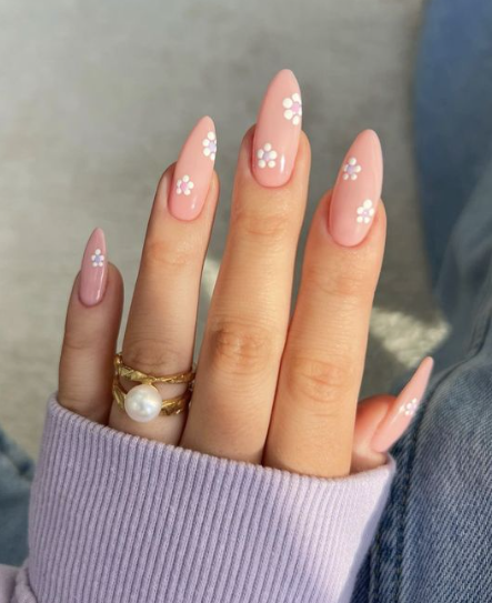 Floral Nail Design