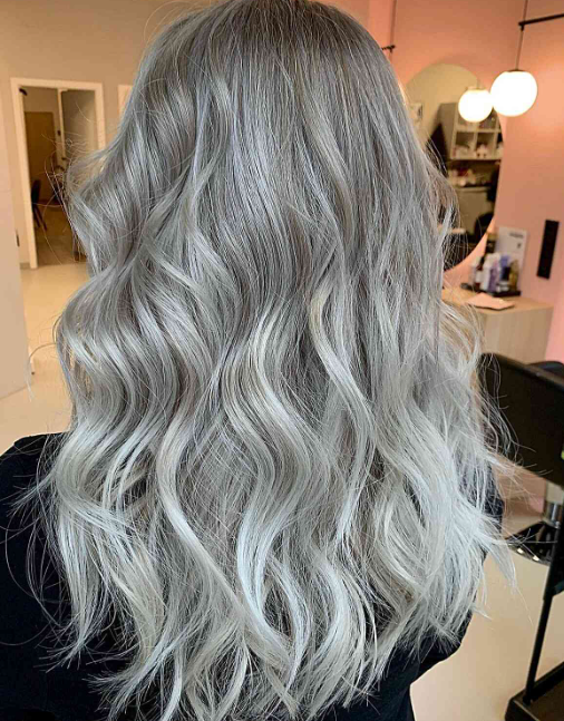 Platinum Blond Hair 