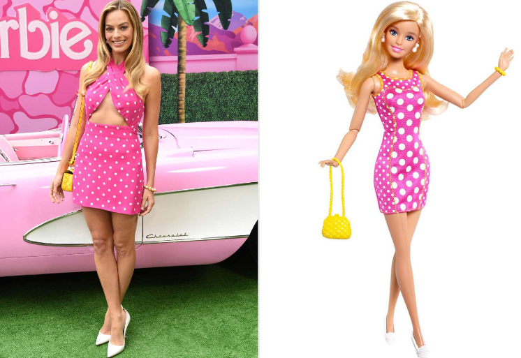 Margot Robbie Pink & Fabulous Barbie Costume