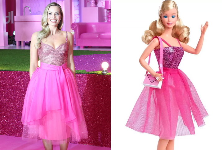 Margot Robbie Day to Night Barbie Costume