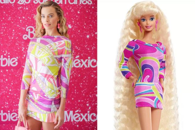 Margot Robbie Totally Hair Barbie 
