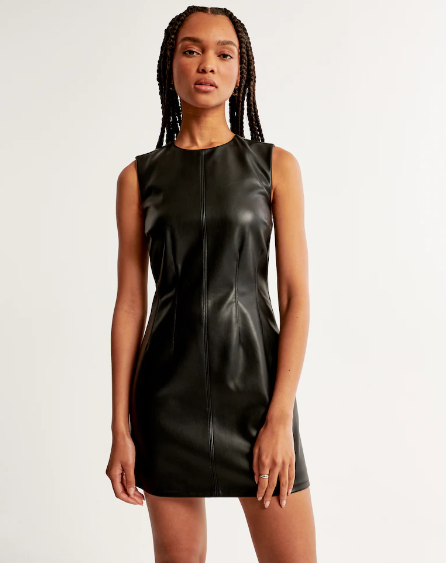 Abercrombie & Fitch - Leather Mini Dress 