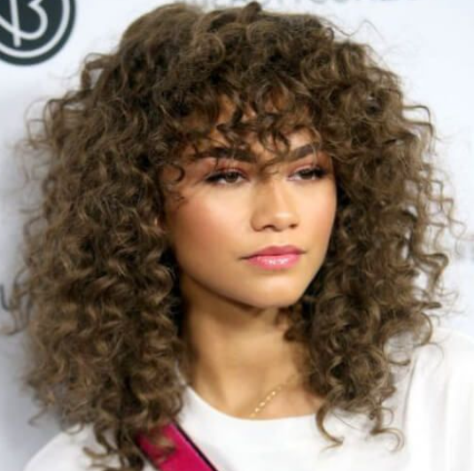 Zendaya Curly Hair