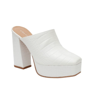 Croc-Style Platform Heels