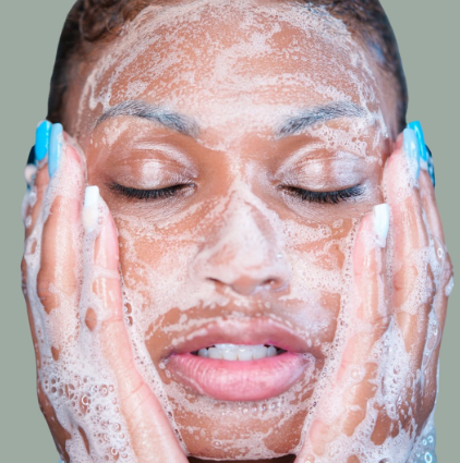 Using A Harsh Cleanser