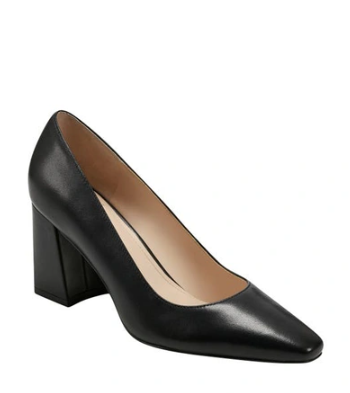 Varla Block Heel Pump