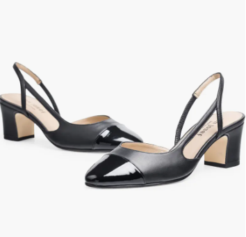 Daniela Block Heel Slingback Pump