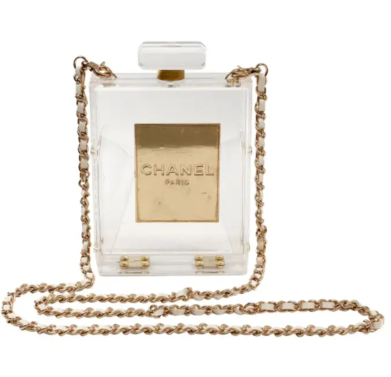 Chanel No. 5 Perfume Bottle Clutch