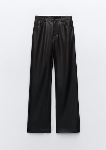 Zara - Faux leather Pants