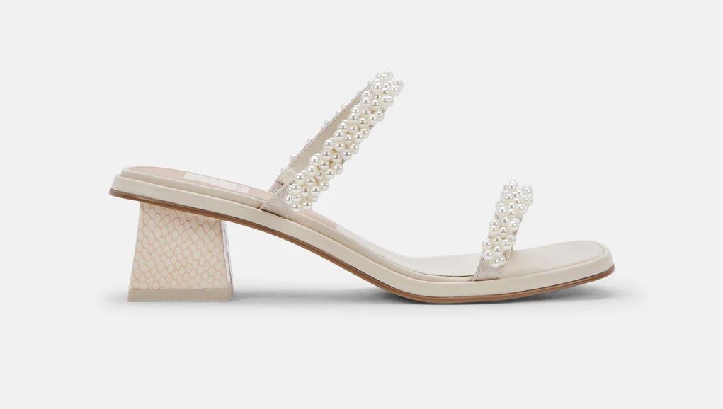 Dolce Vita River Pearl Wide Heels