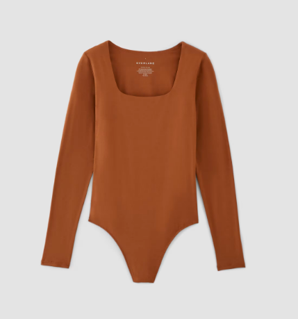 Square-Neck Bodysuit