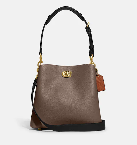 Coach Bucket Bag In Colorblock