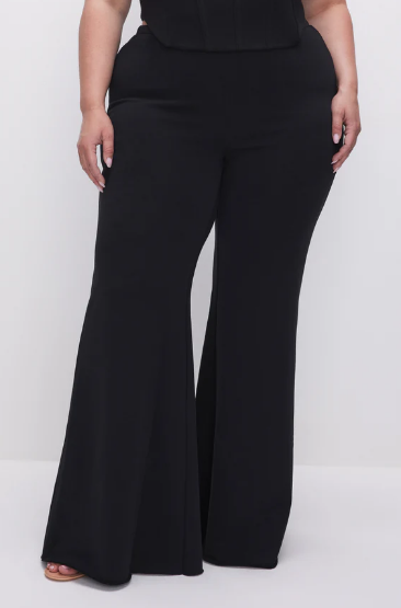 Plus Size Super Flare Pants