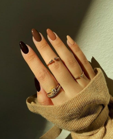 Solid Neutral Nails