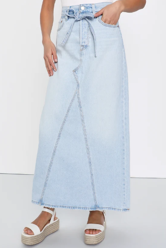 Maxi Denim Skirt