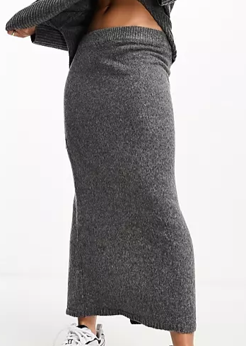 ASOS Knitted Midi Skirt
