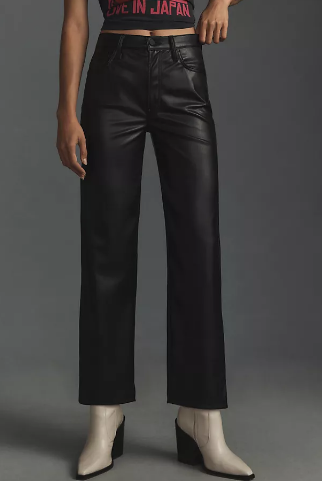 MOTHER Leather Pants 