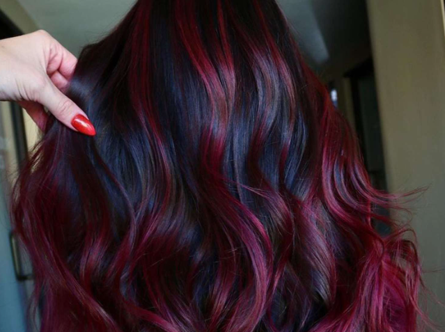 8 Best Red And Black Hair Color Combos We're Obsessed With